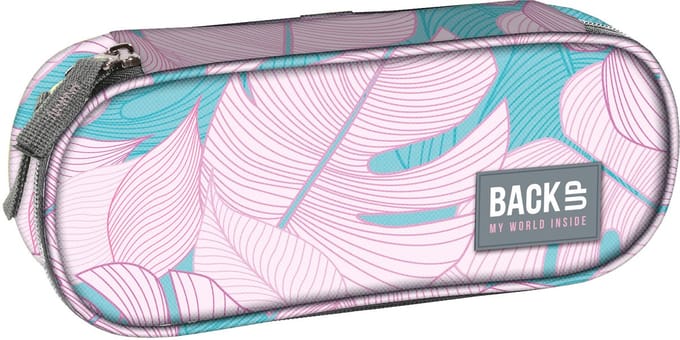 BackUP Etui Pastel Flower - 23 x 9 x 5 cm - Polyester