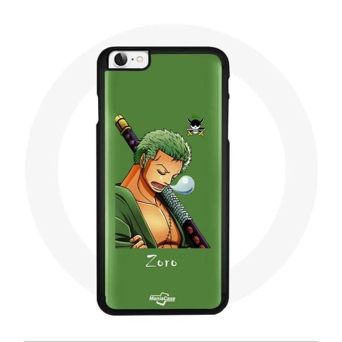 Coque - Maniacase - Iphone 5 - One Piece Zoro - Souple - Protection et décoration noir