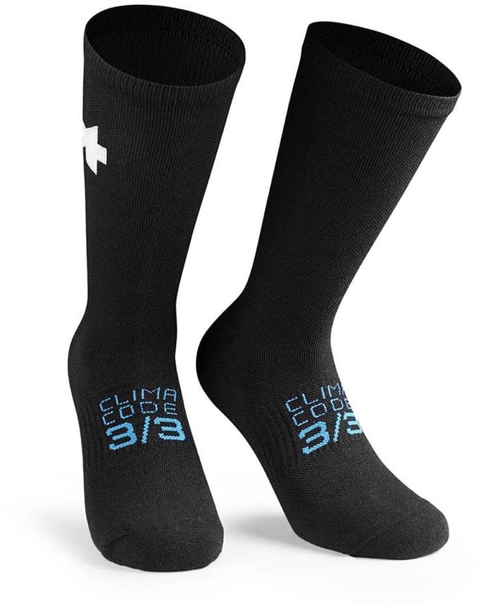 Assos Winter P1 Sokken Zwart EU 43-46