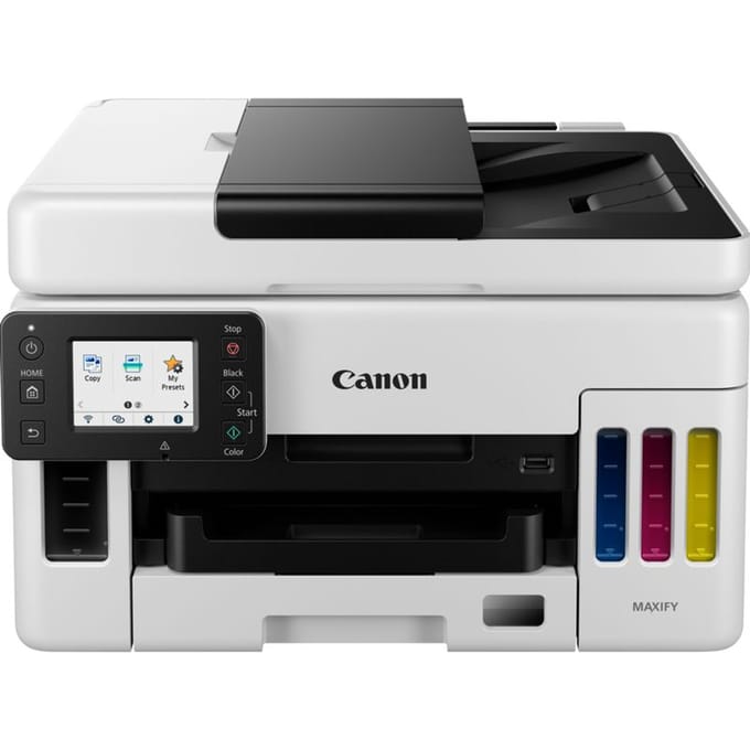 Canon MegaTank MAXIFY GX6050 - All-In-One Inkttankprinter - Wit