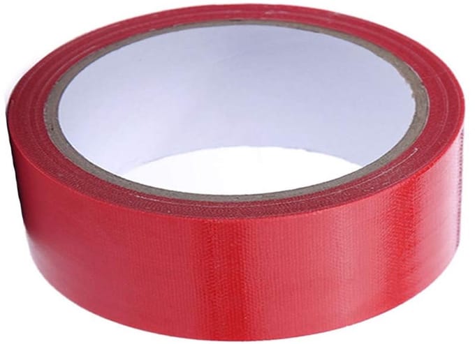 Multifunctionele Waterdichte Duct Tape - 10M Lang, 2CM Breed, Ideaal voor Herstellingen, Klussen en Creatieve Projecten (Pack van 2, Rood)