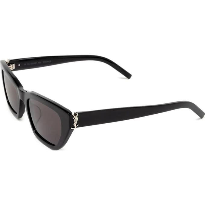 Saint Laurent Ysl Logo Onregelmatig Montuur Zonnebril Unisex Zonnebril Zwart SLM127F001 Basic Packaging-Eyeglass Case black