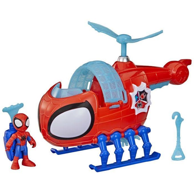 Hasbro Spidey and his amazing friends Team Spidey Copter Actiefiguren en superhelden