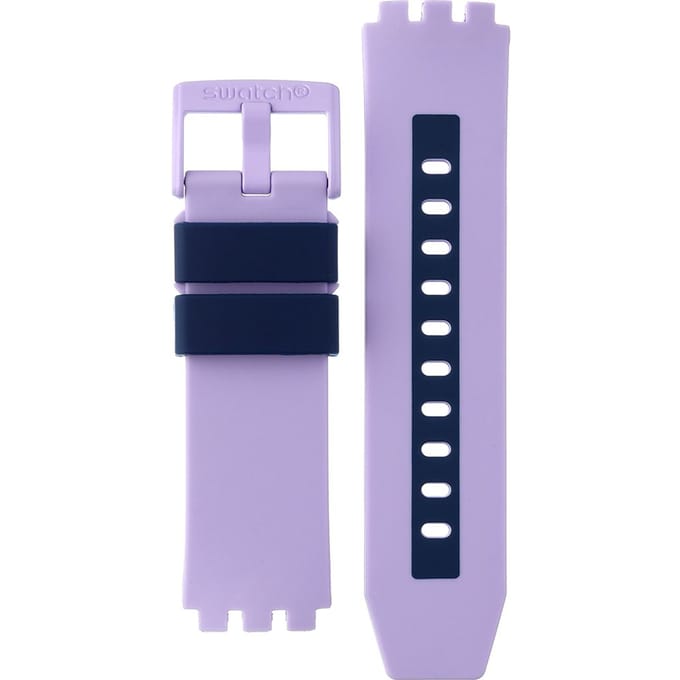 Swatch Plastic - BigBold - SB0/SO27 ASB05V101 Look right trough violet Horlogeband