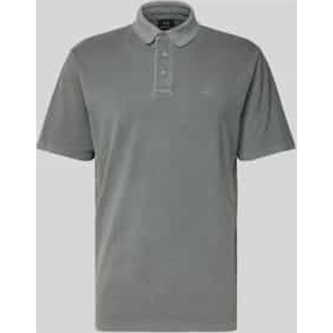 Poloshirt met korte knoopsluiting