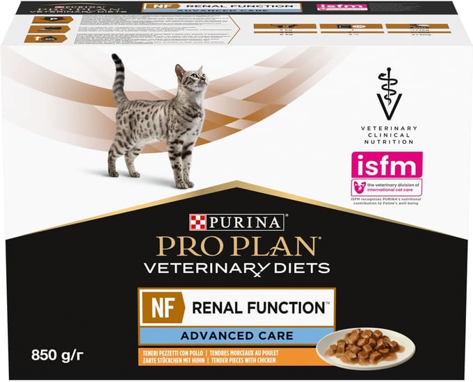 Purina Pro Plan VD NF Renal Function Kat Pouch Kip - 20 x 85 g