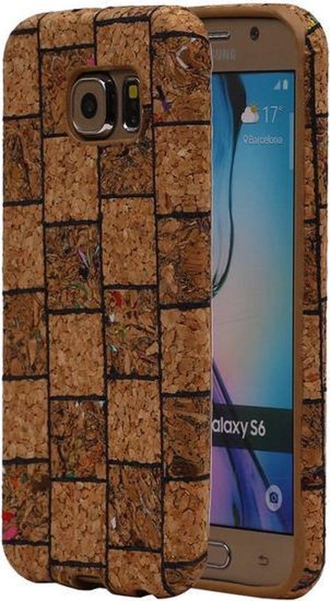 Kurk Design TPU Cover Case voor Samsung Galaxy S6 Hoesje Model B