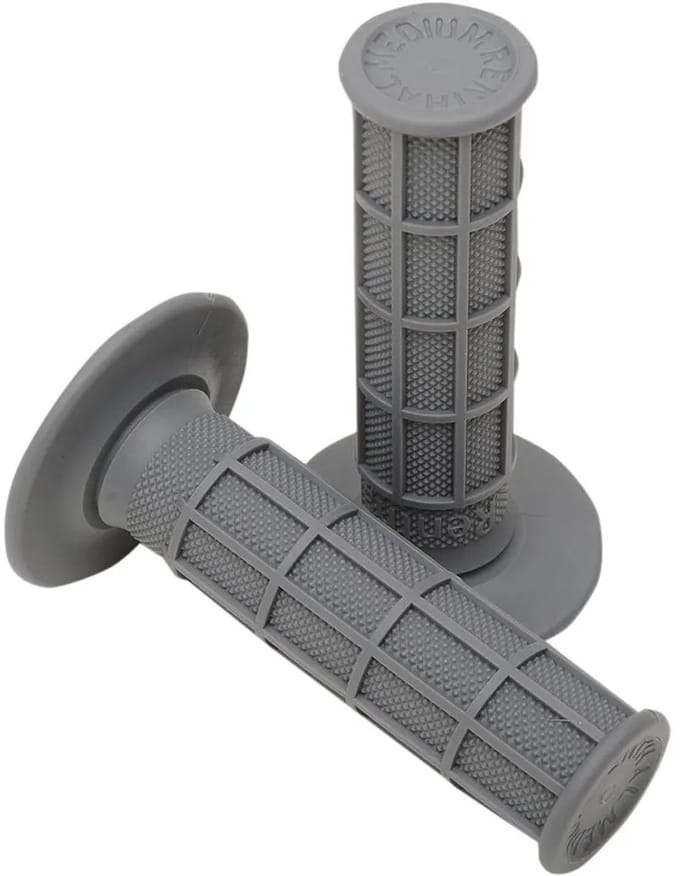 Renthal Mx Full Waffle Medium Handvatten Grijs 22.2 mm