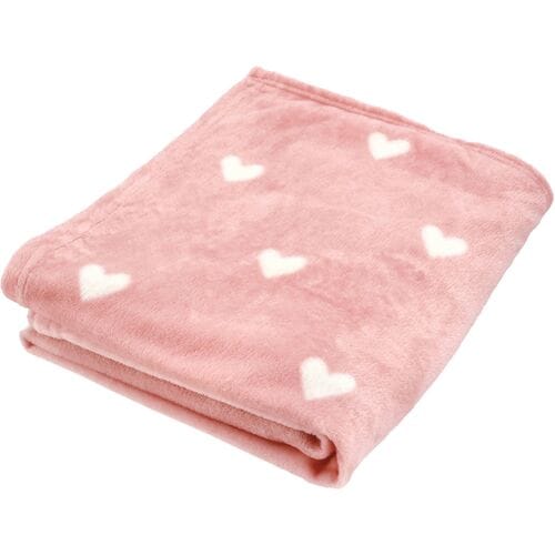LIVARNO Plaid 130 x 160 cm (Roze)