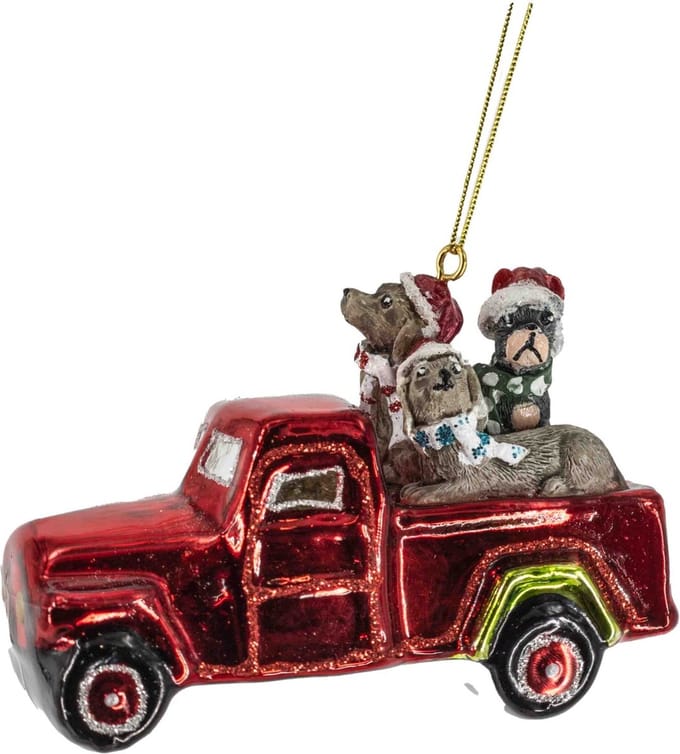 HomeBound by KY | Kerstbal pickup met honden | kerstbal