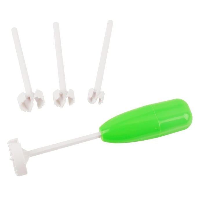 Coupe-légumes en spirale, outils de cuisine, dispositif d'excavation farci pour légumes et fruits, outils de carottier, spiraliseur vert