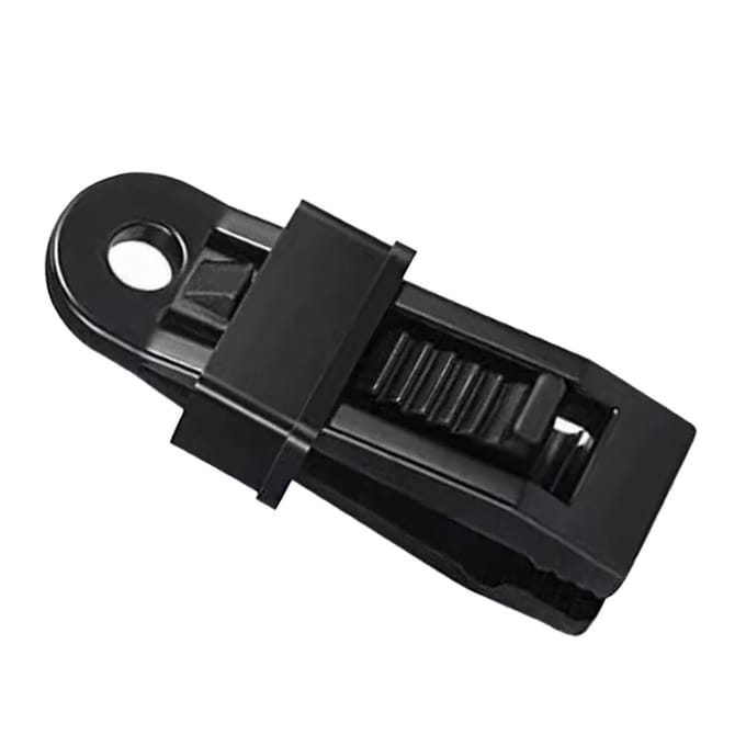 Tentclip Plastic Krachtig Antislip Multifunctioneel Zeilklemmen voor Luifel Overkapping black
