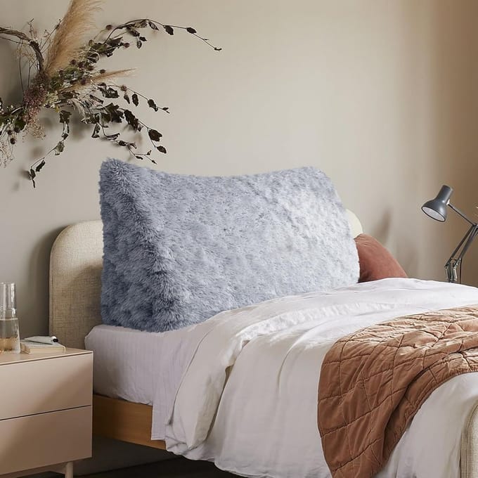 Warm Driehoek Rugkussen voor Bed en Sofa - Comfortabele Steun