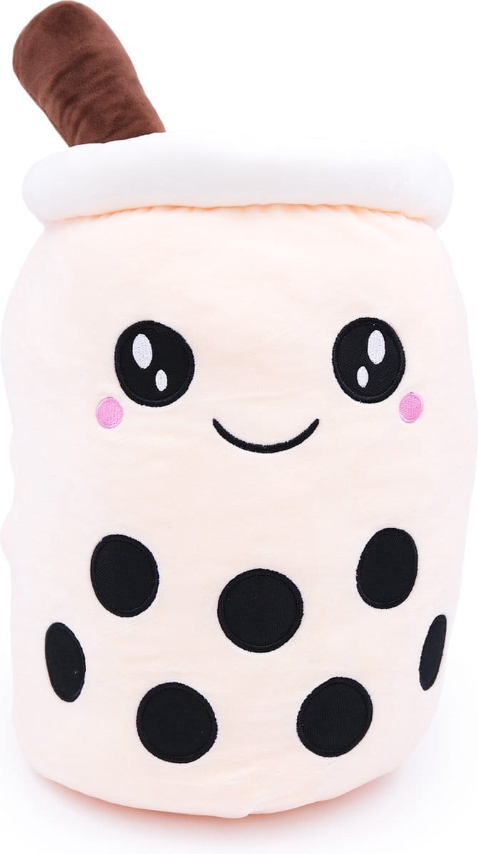 Zoem - Knuffel - Boba 45 cm - Bubble Tea - Kawaii - Groot - Beige - Knuffels