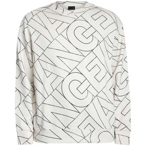 Sweaters Armani Exchange Sweatshirt met diagonale letters