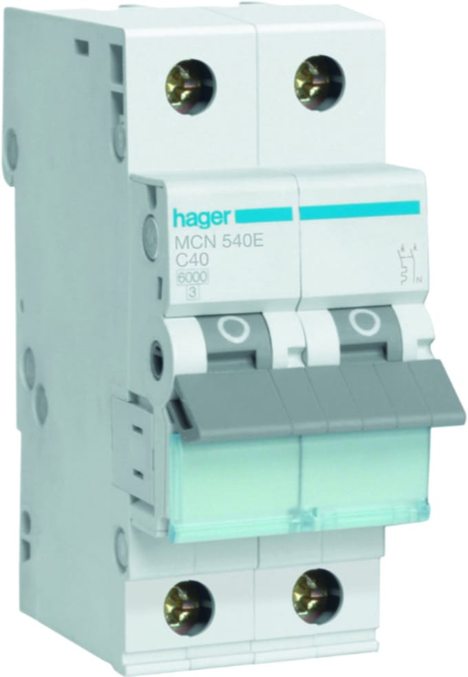 Hager MCN Stroomonderbreker - MCN540E - E2ZR9