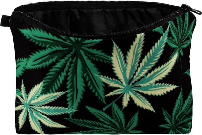 Make-up Tasje - Toilettas - Design Marihuana