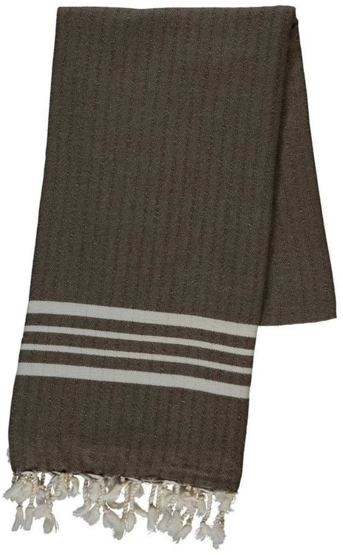 Hamamdoek XL Khaki – 210x100cm – Krem Sultan