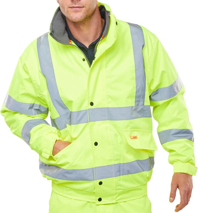 Beeswift Fleece Jack - Geel - Maat S