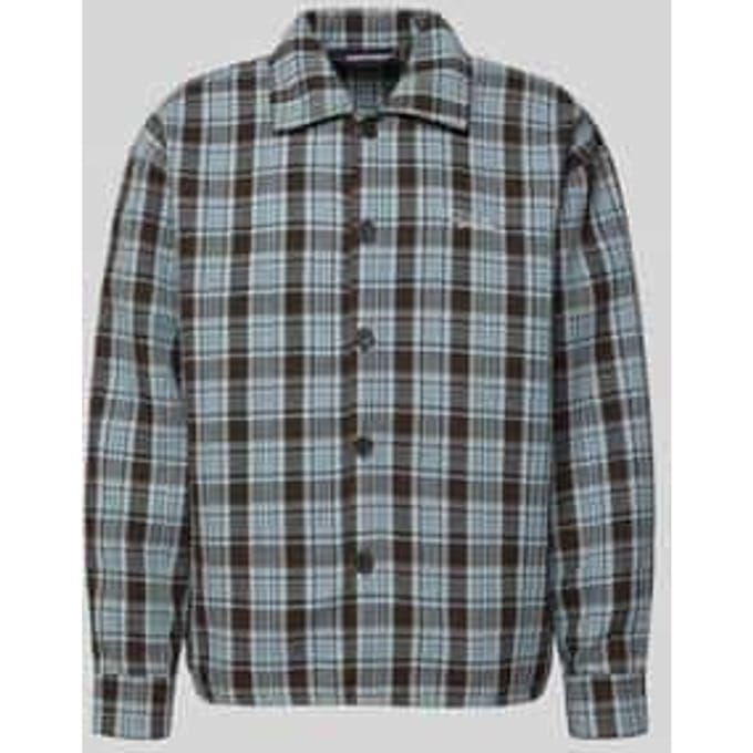 Regular fit vrijetijdsoverhemd met labelstitching