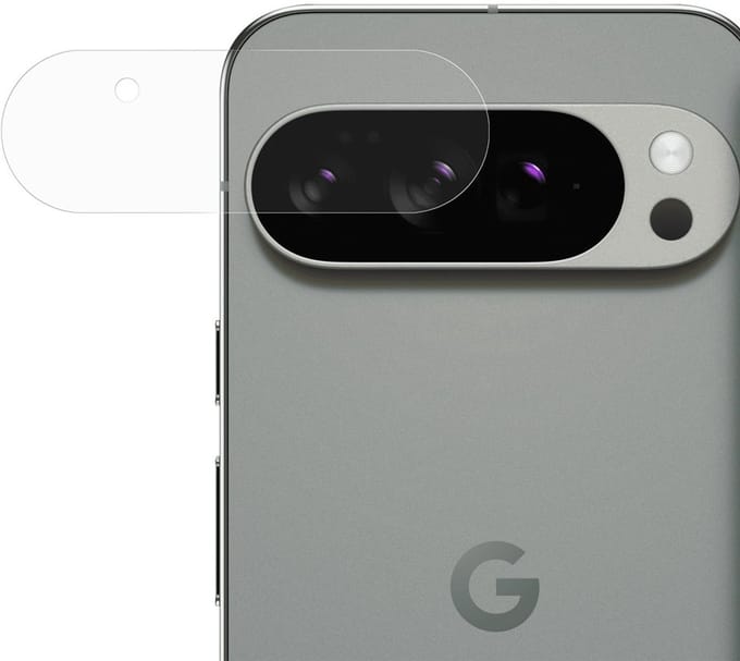 Coverup Camera Lens Protector - Geschikt voor Google Pixel 10 Pro XL Camera Lens Protector - Coverup 9H Tempered Glass - Transparant