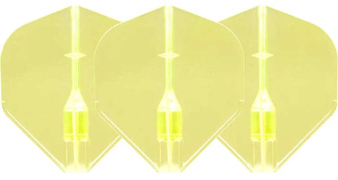 L-Style Fantom EZ L1 Standard Neon Yellow - Dart Flights