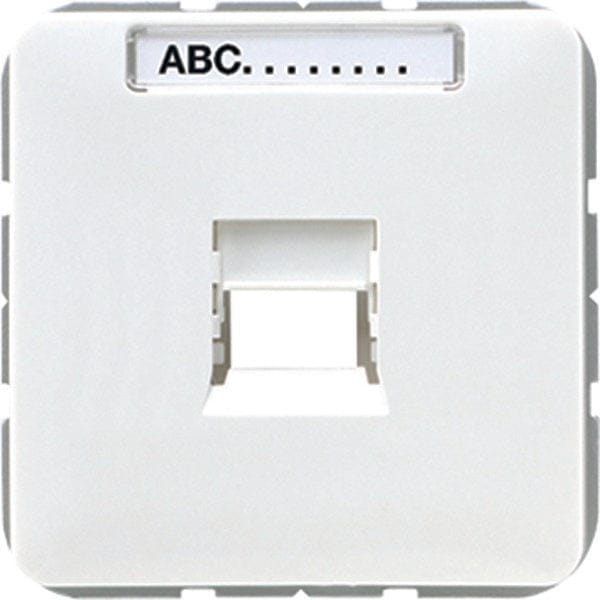 Jung CD500 Insteekplaat Schakelmateriaal - CD569-1WEWW