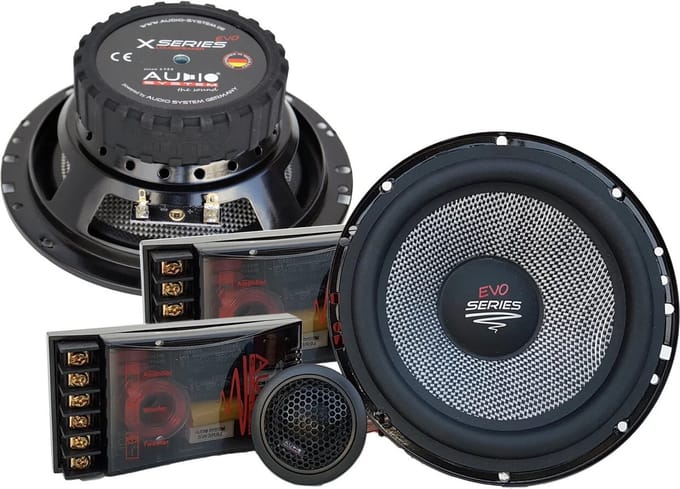 Audio System R165 EVO2 2 x 100W RMS 6.5'' /16.5cm composet auto speakers