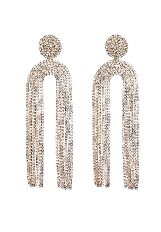 Margot Bardot River Oorbellen Rhinestones