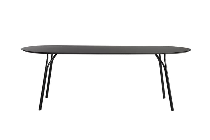 Woud Tree Tafel  - zwart - zwart - 220 cm