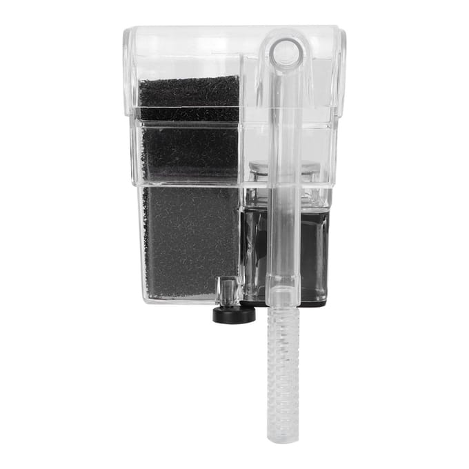 3-in-1 Onderwaterpomp Waterval Filter Waterzuiveraar voor Vis Tank Aquarium gray