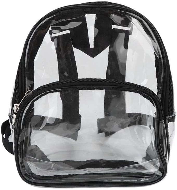 Store_8 - Unisex Transparante PVC-rugzak - Waterdichte Rugzak