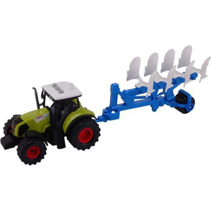 Junior Farming Tractor speelset met lich - Junior Farming Tractor m/L&S Dieren Voertuigen Speelgoed voertuigen Diverse speelgoedvoertuigen