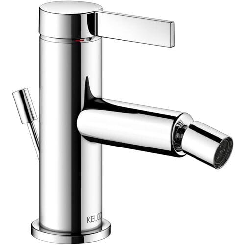 Keuco IXMO Pure single lever bidet mixer with pop-up waste 59509011000