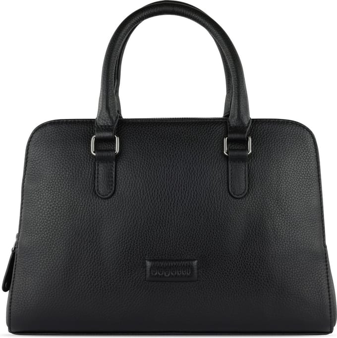 bugatti Handtas Schoudertas Elsa Top Handle Black Zwart