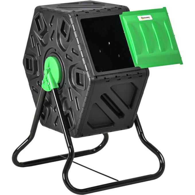 4goodz Composteertrommel draaibaar compostbak 65 liter