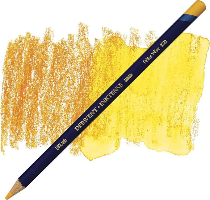 Derwent Inktense Golden Yellow 0230