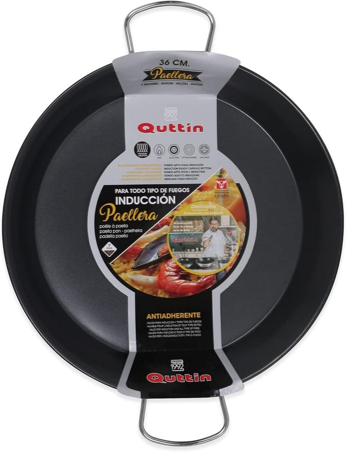 Grote Roestvrijstalen Paella Pan voor Alle Warmtebronnen