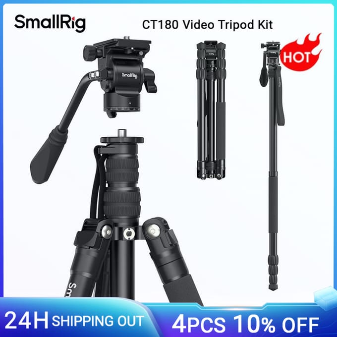 Smallrig 3760b Ct180 Video Statief Zilver