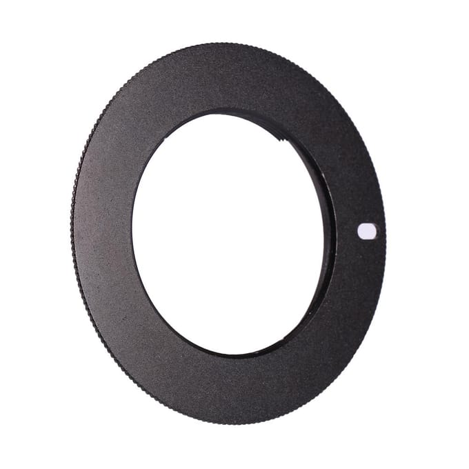 M42-AF M42 Lens naar AF Voor Minolta AF & SONY Alpha DSLR Mount Adapter Ring Metaal black