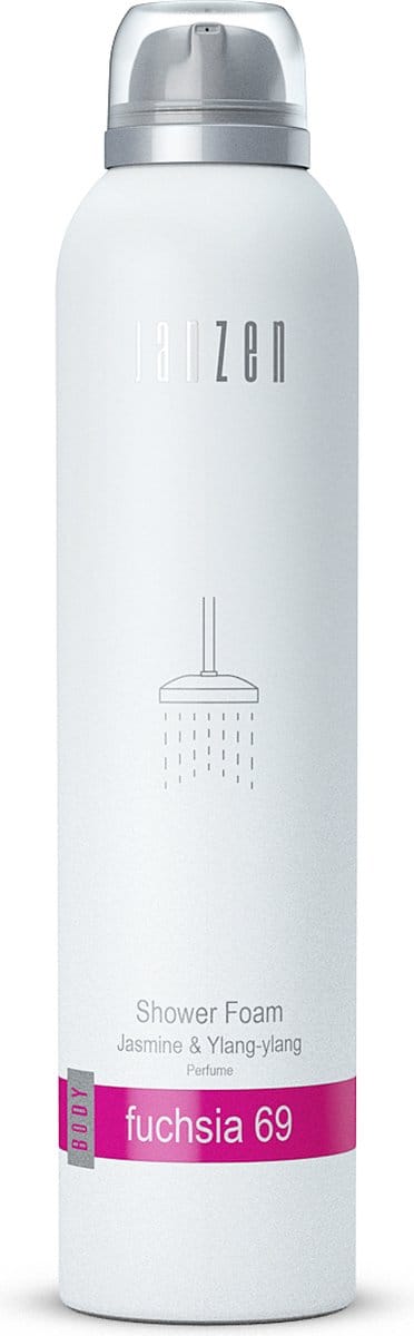Janzen Fuchsia 69 Shower Foam Mousse Jasmine & Ylang-Ylang