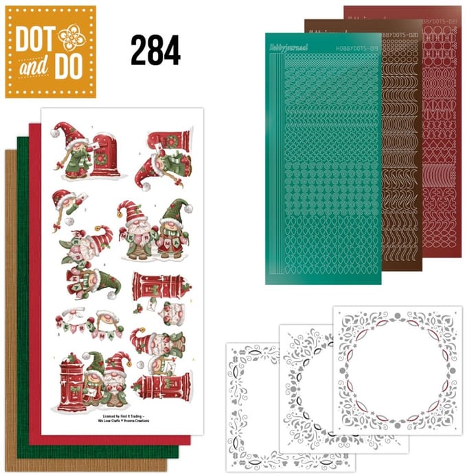 Dot and Do 284 - Berries Beauties - Gnome for Christmas