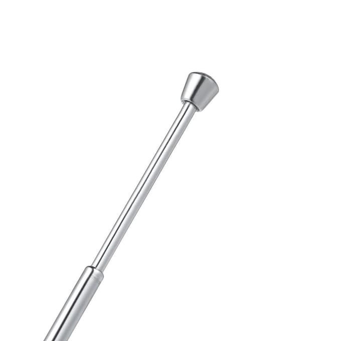 4 Secties Telescopische FM Radio Antenne Verchroomd Koper 360° Draaibare Antenne