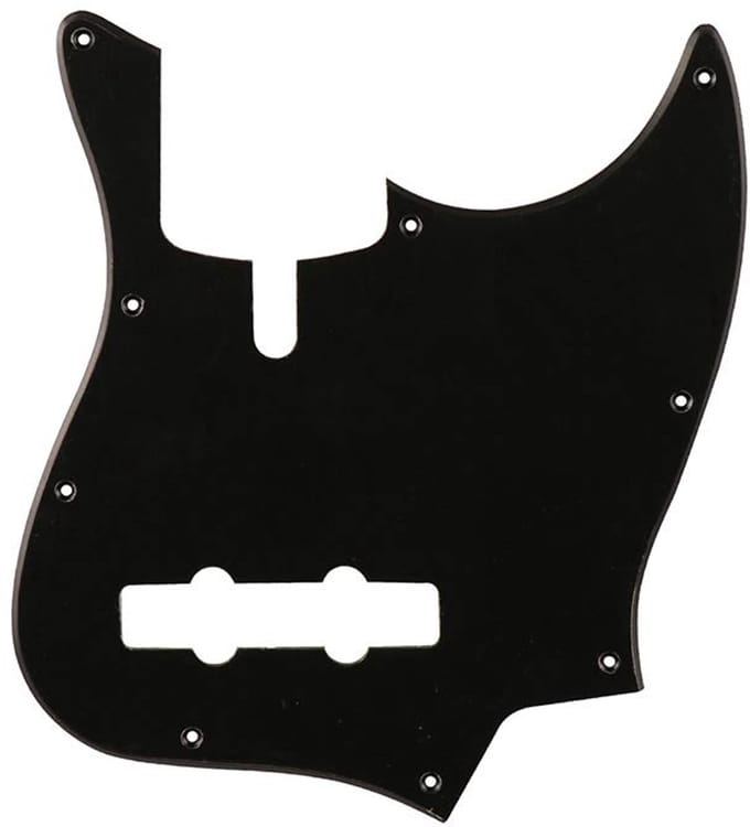 Boston M5V-110-B pickguard, Sire Marcus Miller V-series 5-string, 1 ply, black
