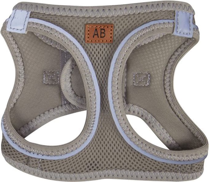 Animal Boulevard - Air-mesh Harnas - Hond - Grijs - Maat: S 4-7kg