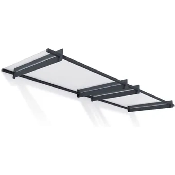 Palram | Canopia - Veranda- En Deurluifel Nancy - Helder - 301x94x14cm
