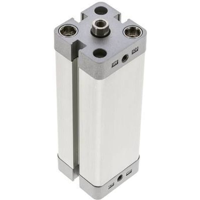 ISO 21287 Compacte Dubbelwerkende Cilinder 25-80mm - Magnetisch