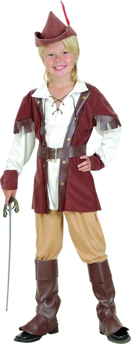 "Robin Hood kostuum voor jongens - Kinderkostuums - 122/134"