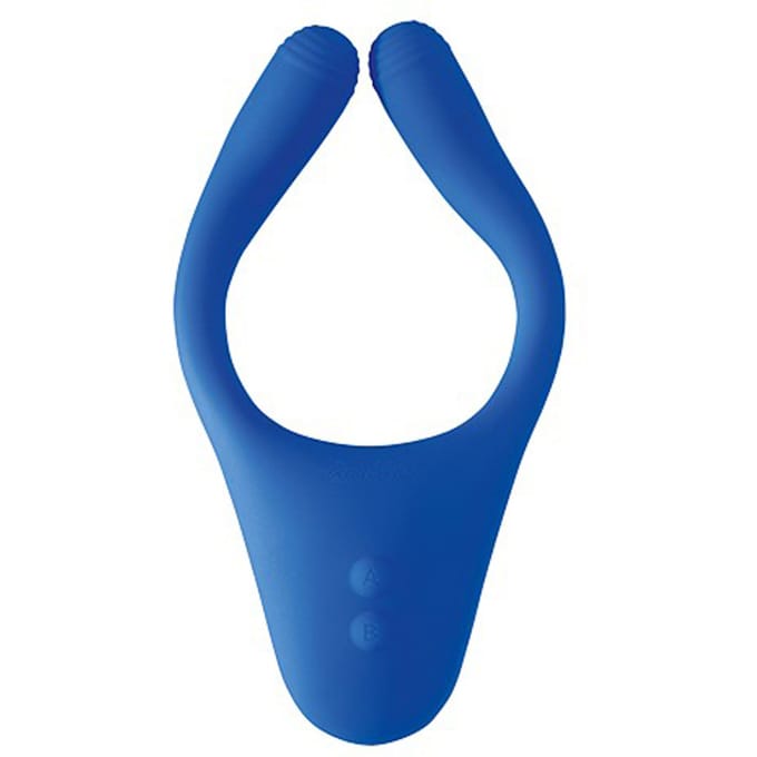Beau Ments - Doppio Move Partner Vibrator - Blauw