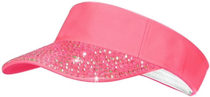 Festival Zonneklep - Strass Steentjes - Roze